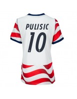 Spojené státy Christian Pulisic #10 Domácí Dres pro Dámské MS 2026 Krátký Rukáv